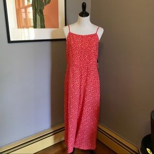 NWT - wise leg floral jumpsuit